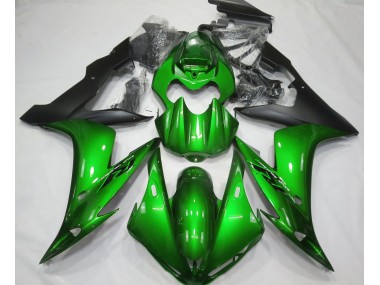 2004-2006 Gloss Green & Black Yamaha R1 Fairings for Sale