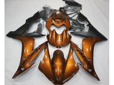 2004-2006 Gloss Orange & Black Yamaha R1 Fairings for Sale