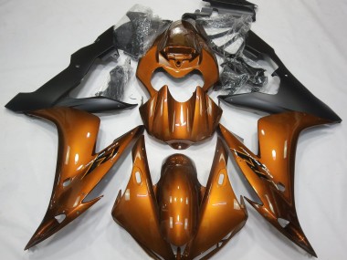 2004-2006 Gloss Orange & Black Yamaha R1 Fairings for Sale