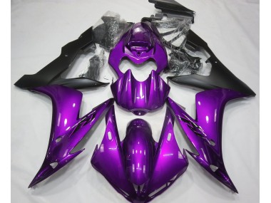 2004-2006 Gloss Purple & Black Yamaha R1 Fairings for Sale