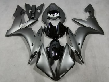 2004-2006 Matte Grey & Gloss Black Yamaha R1 Fairings for Sale