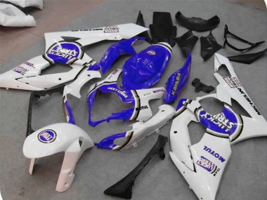 2005-2006 Blue Lucky Strike Suzuki GSXR 1000 Fairings for Sale