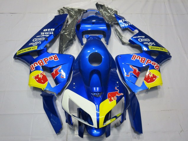 2005-2006 Blue Red Bull Style Honda CBR600RR Fairings for Sale