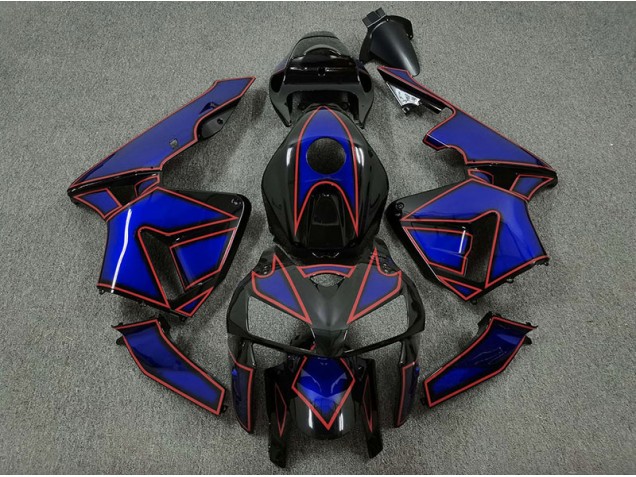 2005-2006 Blue and Red Turtle Honda CBR600RR Fairings for Sale