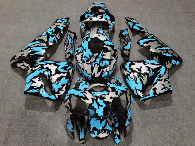 2005-2006 Camo & LIGHT BLUE Honda CBR600RR Fairings for Sale