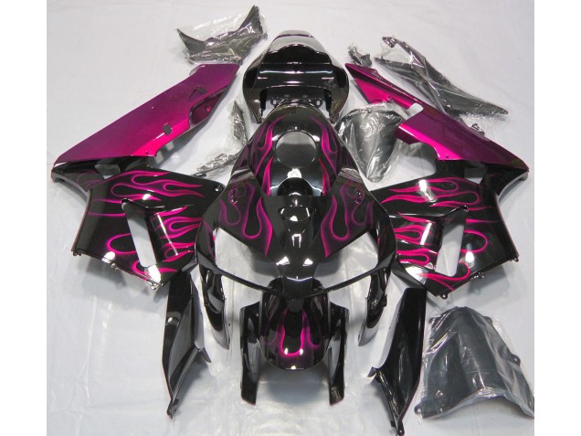 2005-2006 Gloss Pink Flame Honda CBR600RR Fairings for Sale