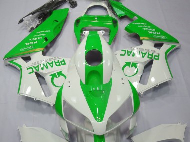 2005-2006 Light Green and White Pramac Honda CBR600RR Fairings for Sale