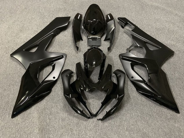 2005-2006 Matte Black and Gloss Black Suzuki GSXR 1000 Fairings for Sale