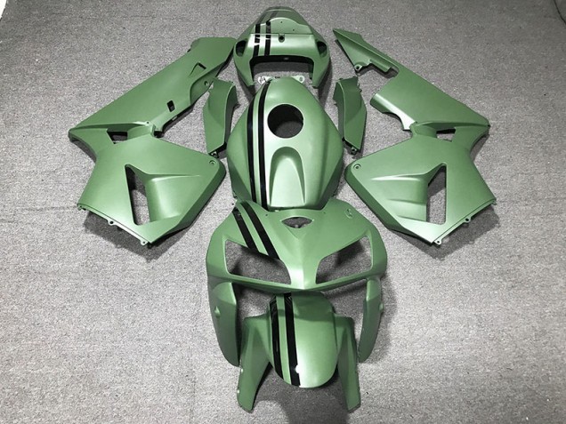 2005-2006 Matte Green Honda CBR600RR Fairings for Sale