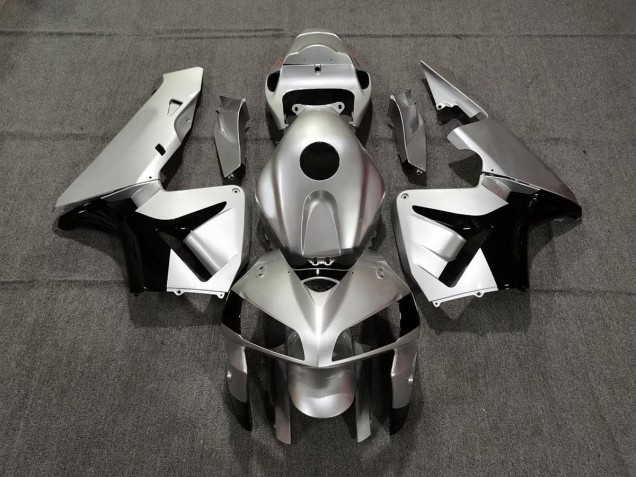 2005-2006 Matte Silver and Black Honda CBR600RR Fairings for Sale