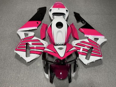 2005-2006 Pink and White Wings Honda CBR600RR Fairings for Sale