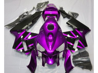 2005-2006 Purple & Gloss Black Design Honda CBR600RR Fairings for Sale