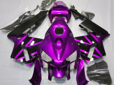 2005-2006 Purple & Gloss Black Design Honda CBR600RR Fairings for Sale