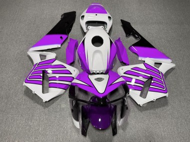 2005-2006 Purple and White Wings Honda CBR600RR Fairings for Sale