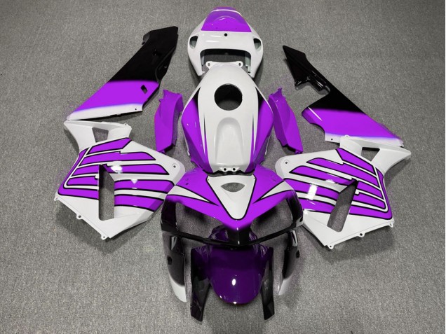 2005-2006 Purple and White Wings Honda CBR600RR Fairings for Sale