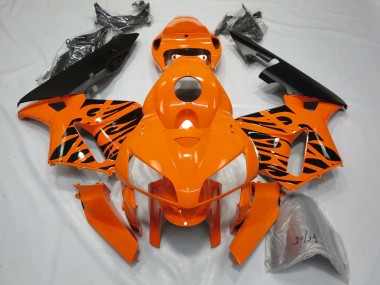 2005-2006 Tribal Orange Honda CBR600RR Fairings for Sale