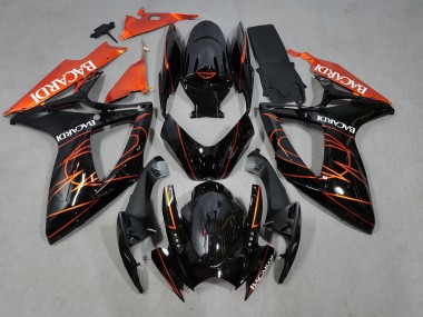 2006-2007 Bacardi Suzuki GSXR 600-750 Fairings for Sale