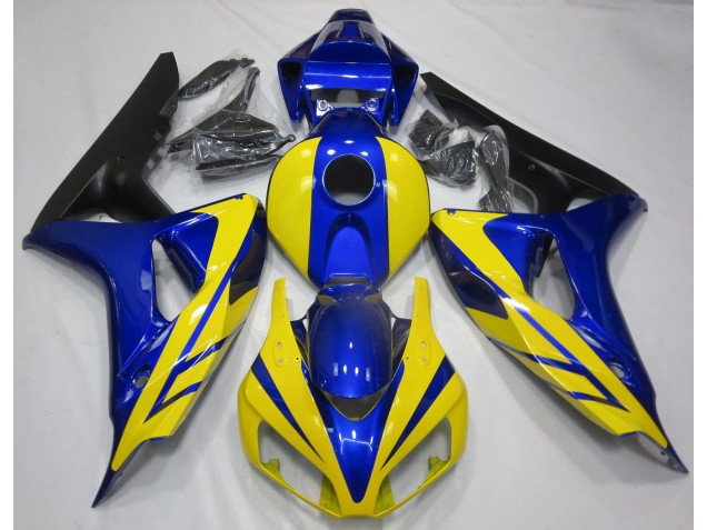 2006-2007 Blue and Yellow Honda CBR1000RR Fairings for Sale