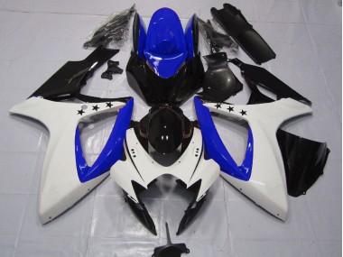 2006-2007 Dark Blue Star Suzuki GSXR 600-750 Fairings for Sale