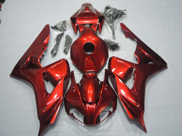 2006-2007 Deep Red Honda CBR1000RR Fairings for Sale