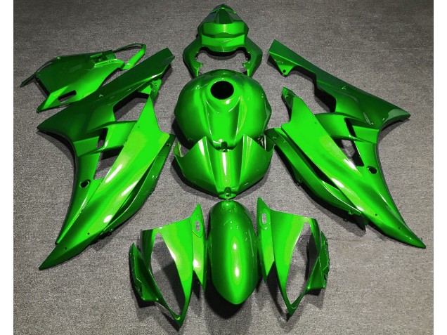 2006-2007 Gloss Green Yamaha R6 Fairings for Sale