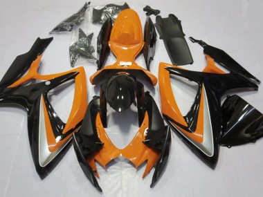 2006-2007 Gloss Orange Debadged Suzuki GSXR 600-750 Fairings for Sale