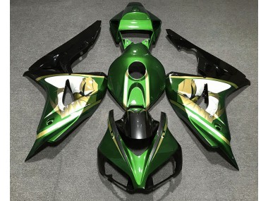 2006-2007 Green & Gold Honda CBR1000RR Fairings for Sale