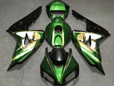 2006-2007 Green & Gold Honda CBR1000RR Fairings for Sale