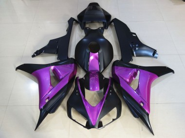 2006-2007 Matte Black Purple Honda CBR1000RR Fairings for Sale