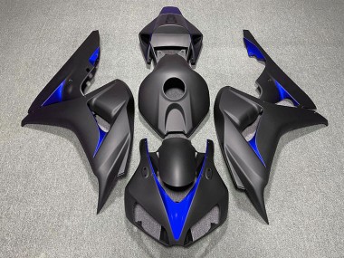 2006-2007 Matte Black and Blue Honda CBR1000RR Fairings for Sale