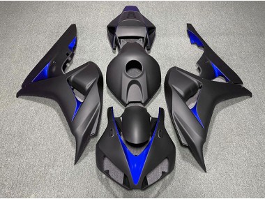 2006-2007 Matte Black and Blue Honda CBR1000RR Fairings for Sale