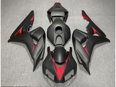 2006-2007 Matte Black and Light Blue Honda CBR1000RR Fairings for Sale