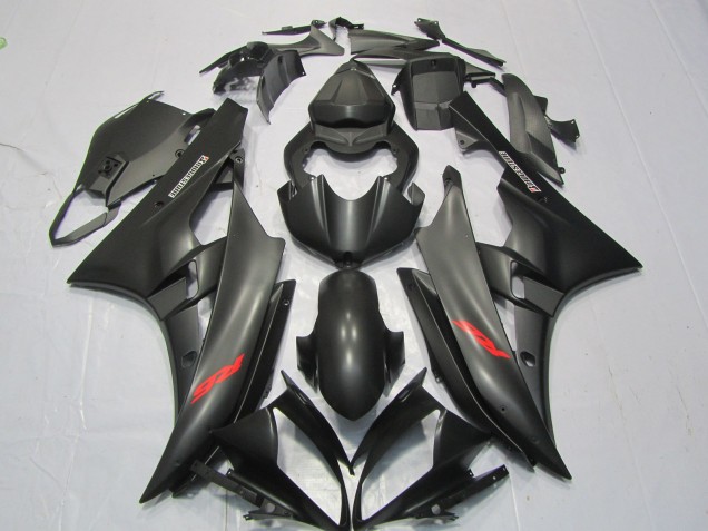 2006-2007 Matte Red Decal Yamaha R6 Fairings for Sale