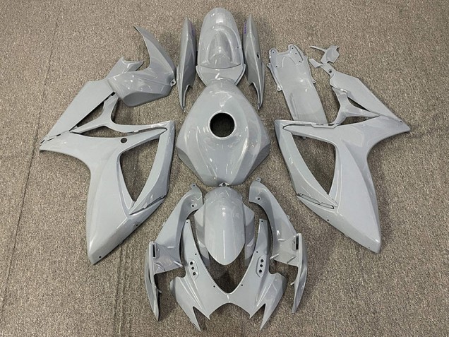 2006-2007 Nardo Grey Suzuki GSXR 600-750 Fairings for Sale