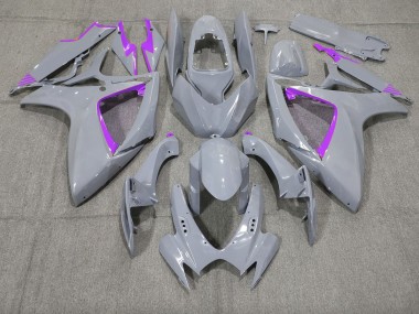 2006-2007 Nardo and Purple Trim Suzuki GSXR 600-750 Fairings for Sale