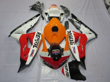 2006-2007 Orange Repsol Honda CBR1000RR Fairings for Sale