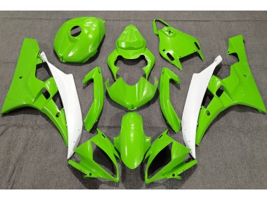 2006-2007 Pearl Green Yamaha R6 Fairings for Sale