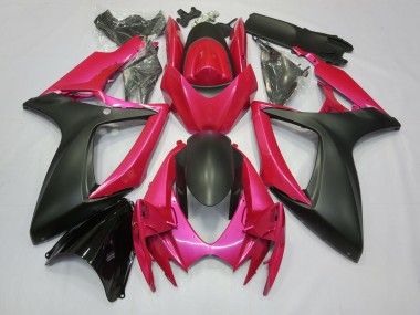 2006-2007 Pink and Matte Suzuki GSXR 600-750 Fairings for Sale