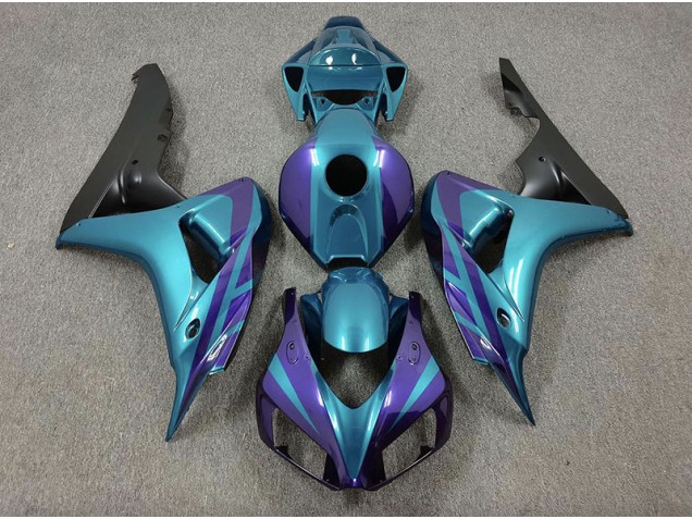 2006-2007 Purple and Emerald Honda CBR1000RR Fairings for Sale