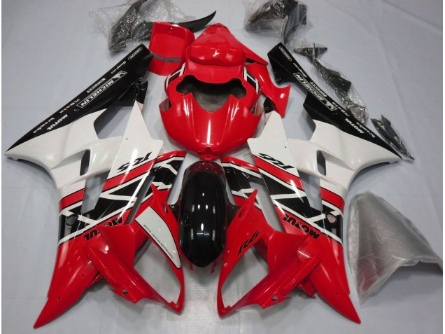 2006-2007 Red OEM Style Yamaha R6 Fairings for Sale