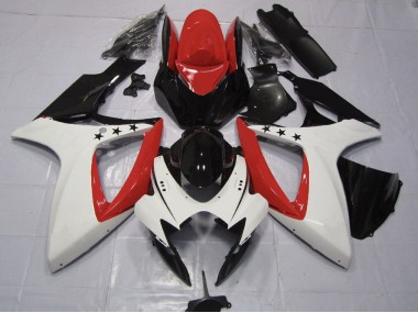 2006-2007 Red Star Suzuki GSXR 600-750 Fairings for Sale