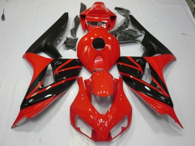 2006-2007 Red and Black Honda CBR1000RR Fairings for Sale