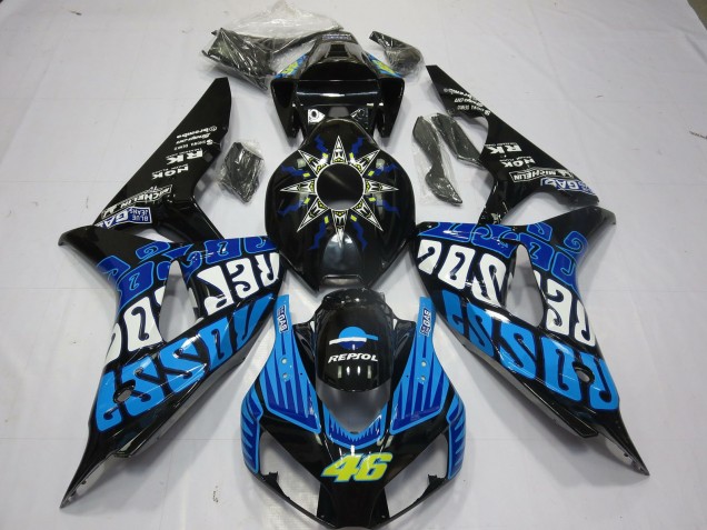 2006-2007 Rossi Blue Gloss Honda CBR1000RR Fairings for Sale