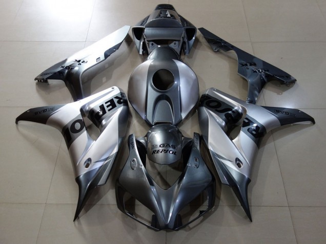 2006-2007 Silver Repsol Style Design Honda CBR1000RR Fairings for Sale