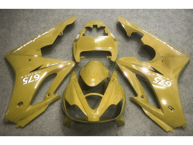 2006-2008 Gold Triumph Daytona 675 Fairings for Sale