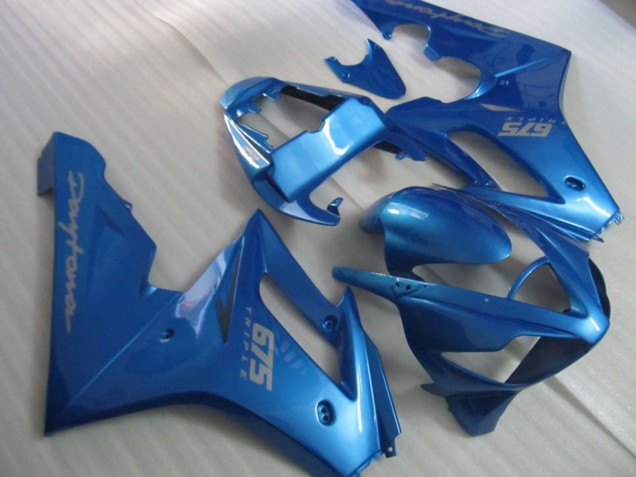 2006-2008 Vibrant Blue Triumph Daytona 675 Fairings for Sale