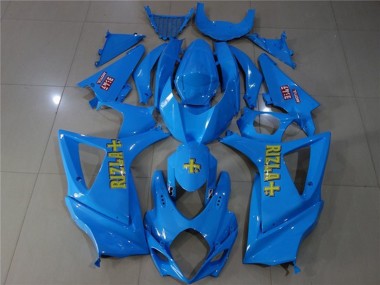 2007-2008 Blue Rizzla- GSXR 1000 07-08 Suzuki GSXR 1000 Fairings for Sale