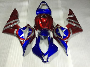 2007-2008 Captain America Honda CBR600RR Fairings for Sale