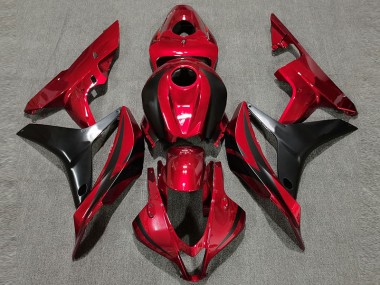 2007-2008 Deep Red OEM Style Honda CBR600RR Fairings for Sale