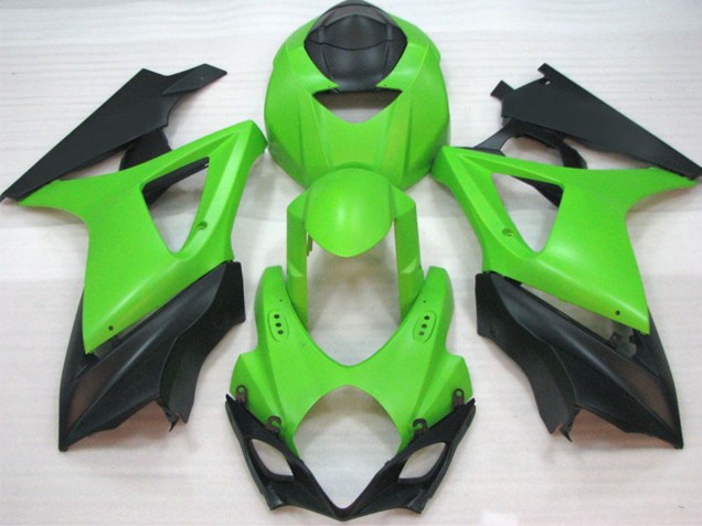 2007-2008 Matte Green Suzuki GSXR 1000 Fairings for Sale